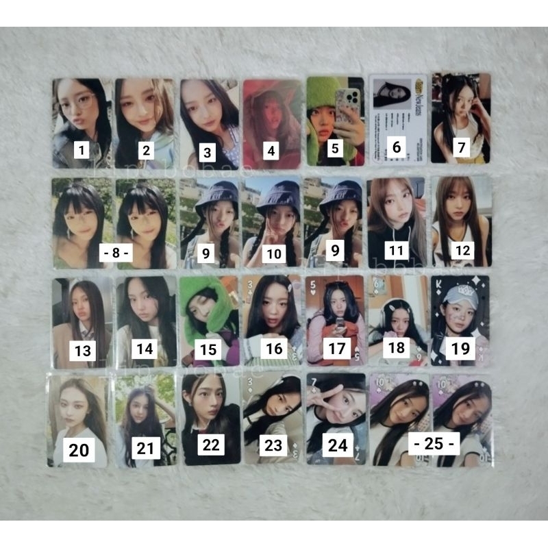 ❗SALE❗NewJeans Photocard Haerin Hyein Hanni Danielle Minji wv a 1st episode new jeans wv b wv c omg 