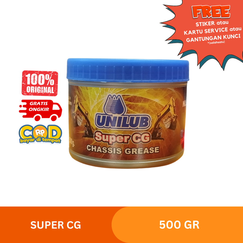 UNILUB SUPER CG CHASIS GREASE pelumas gemuk coklat