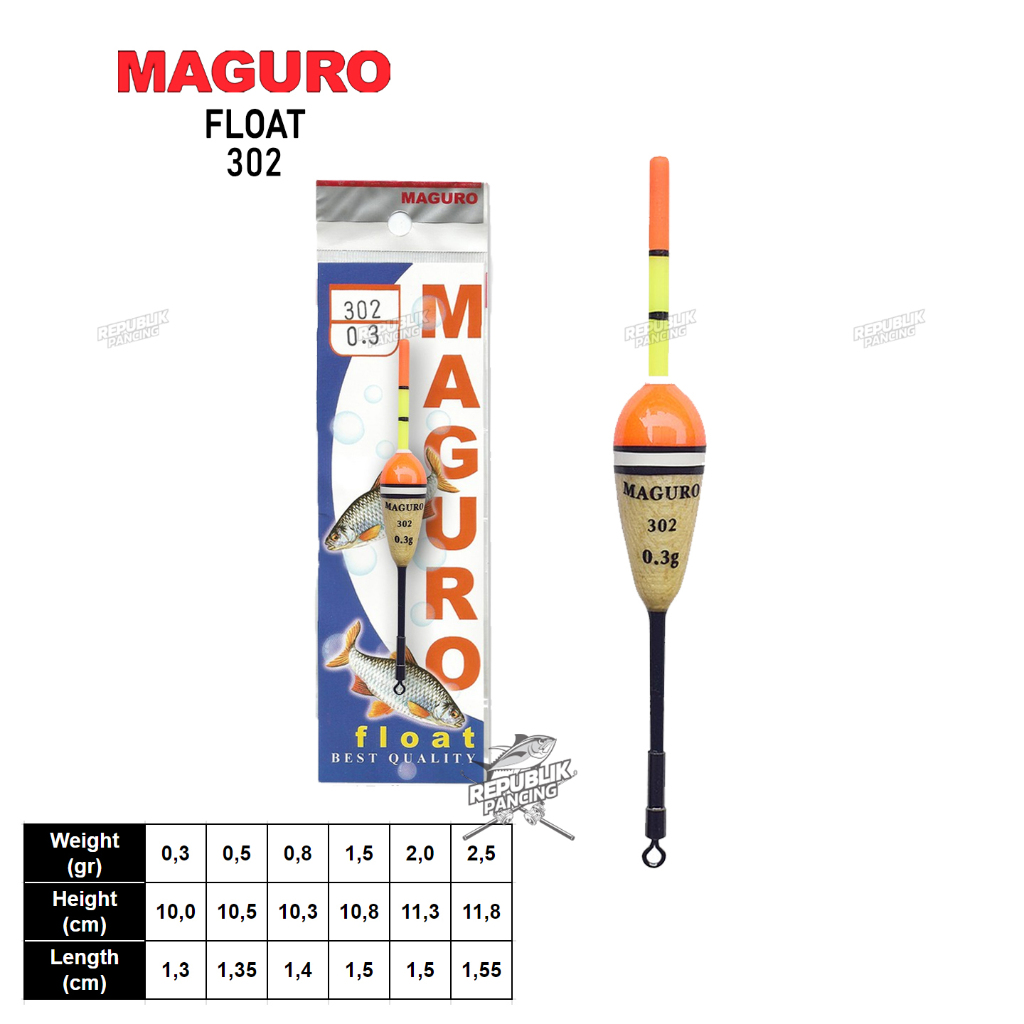 Pelampung MAGURO 302 FLOAT | Pancing