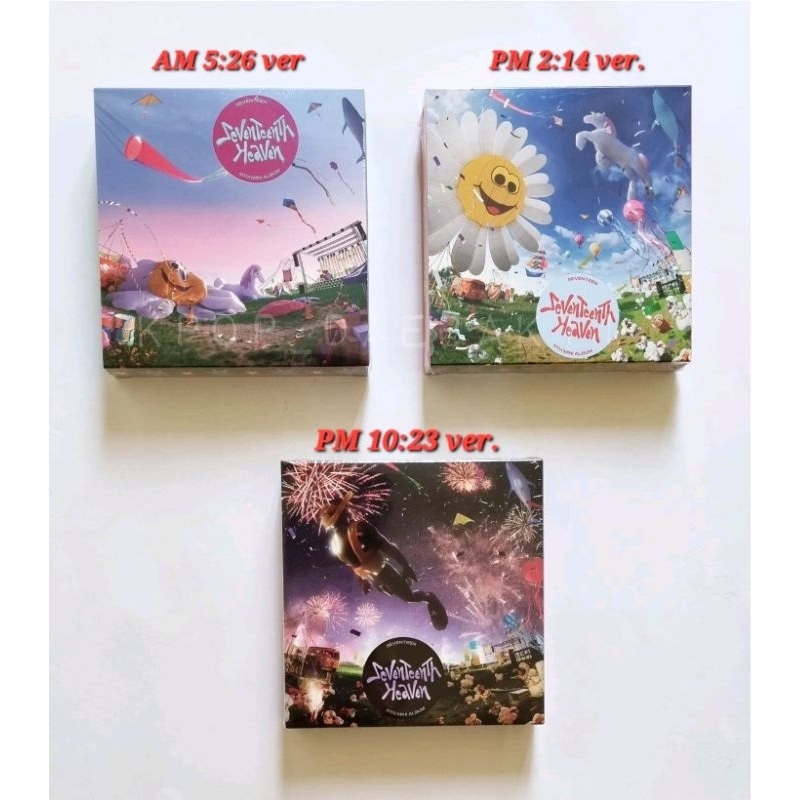 [POB WEVERSE SHOP] SEVENTEEN - SEVENTEENTH HEAVEN