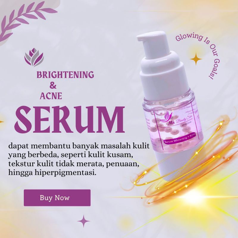 Serum whitening acne MK beauty skin