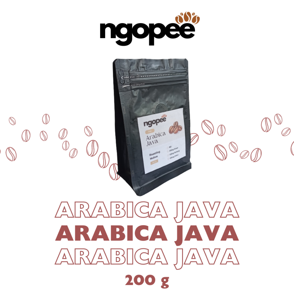

Kopi Arabica Java / Arabica Java Coffee 200 gr