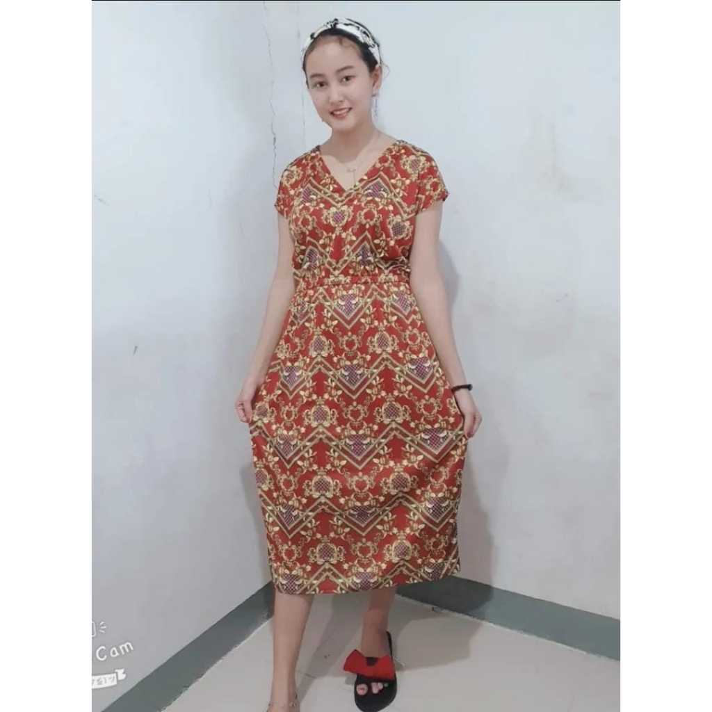 VF - Baju Tidur Daster Manohara Sultan Mamah Muda Karet Pinggang Fit XL
