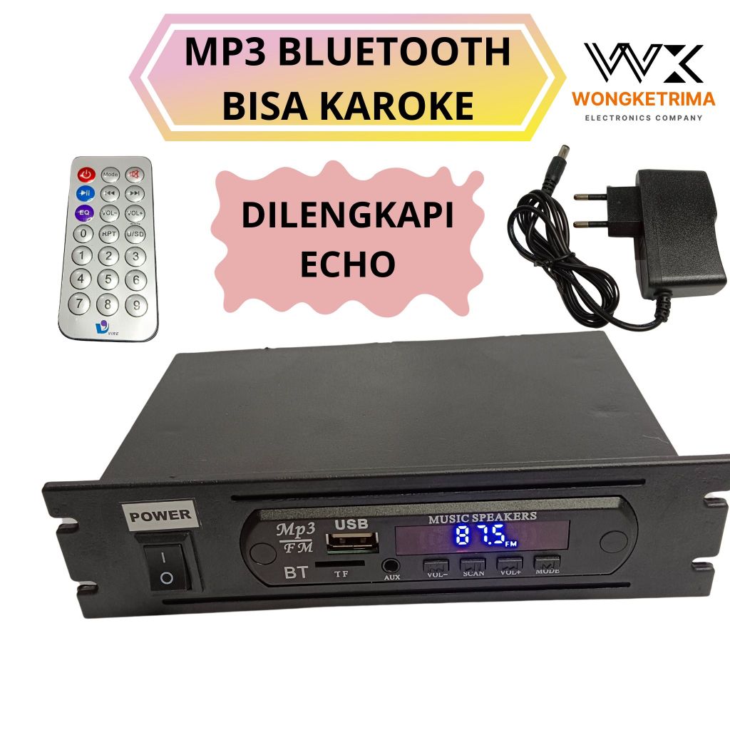 Rakitan Mp3 Bluetooth Karoke Siap Pakai