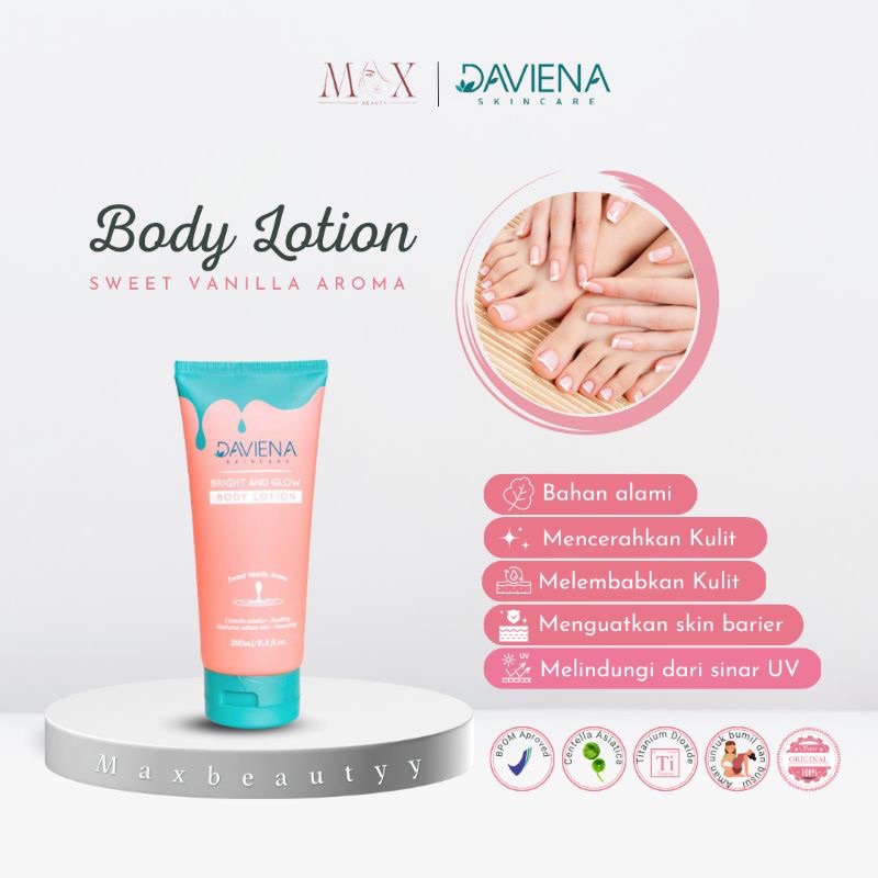 Body lotion daviena