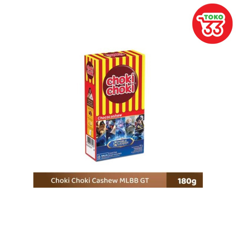 

Choki Choki Chococashew isi 20pcs