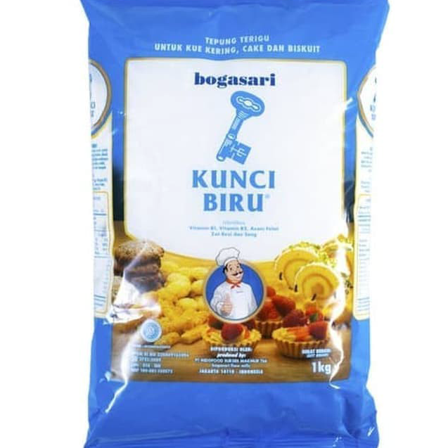 

Stok Banyak Tepung Kunci Biru Bogasari 1kg