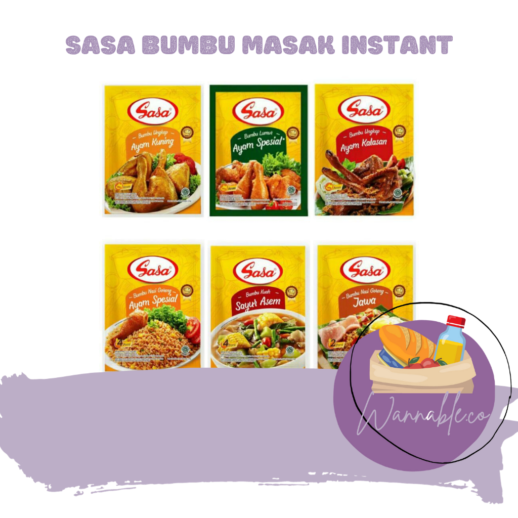 

SASA BUMBU MASAK TEPUNG MASAK ALL VARIAN KEMASAN BESAR