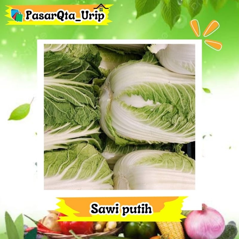 

Sawi putih 500gr / pasar sayur Makassar/ pasar online makassar