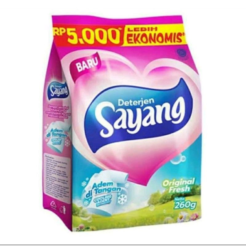 Deterjen sayang