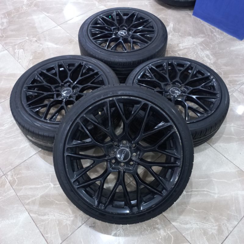 VELG SECOND | SLOUX RING 18 + BAN PNP BALENO ROCKY RAIZE LANCER GALLANT