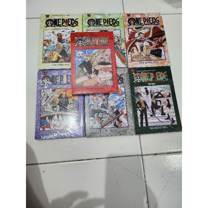 Komik One Piece cetak ulang 2023 cabutan vol 1-16 segel ori