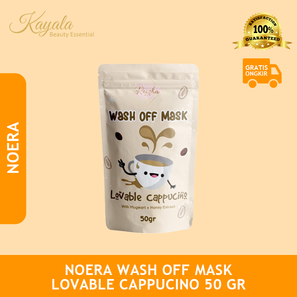 NOERA WASH OFF MASK LOVABLE CAPPUCINO 50 GR