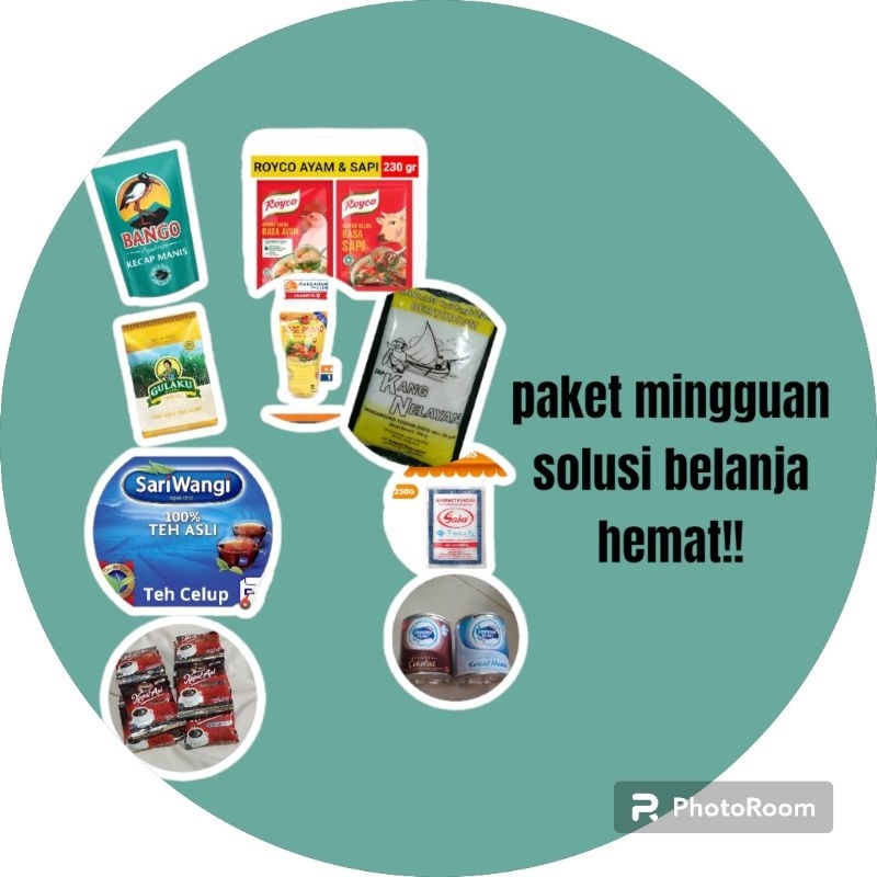 

PAKET MINGGUAN sembako murah dan hemat