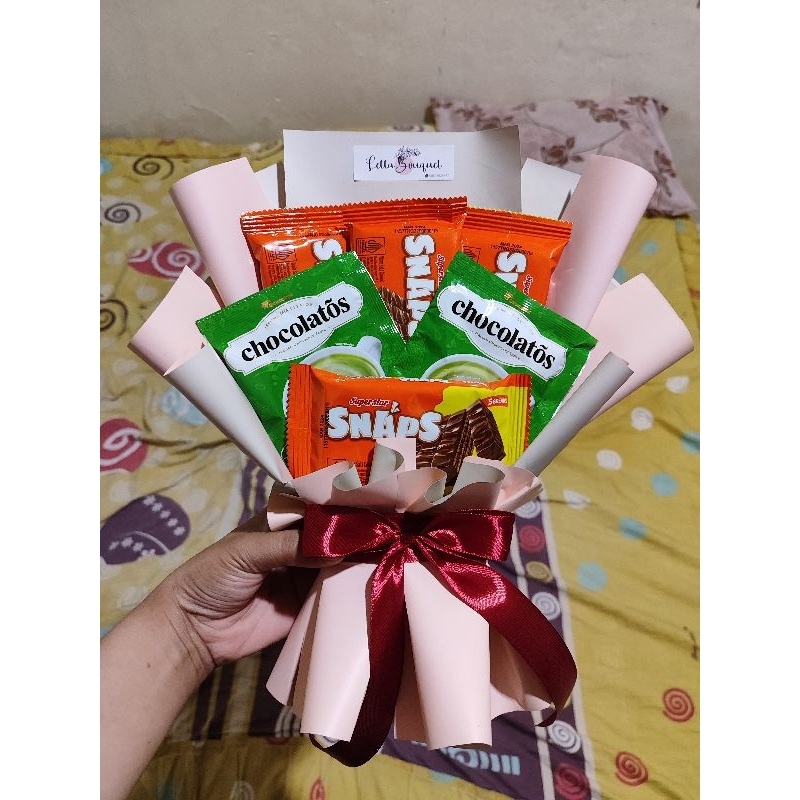 

Letta - buket snack snaps | snack bouquet | bucket snack jajan