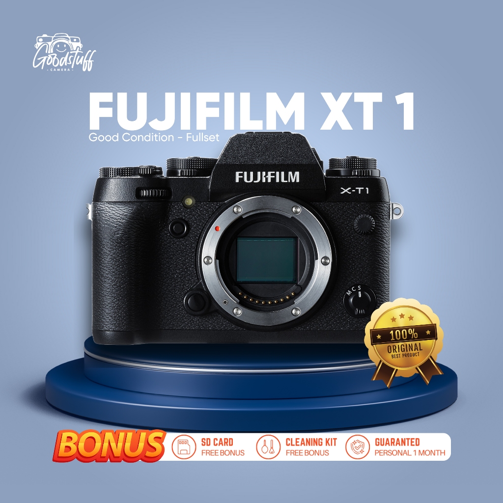 KAMERA FUJIFILM XT-1 BODY ONLY WIFI SECOND GARANSI BANYAK BONUS