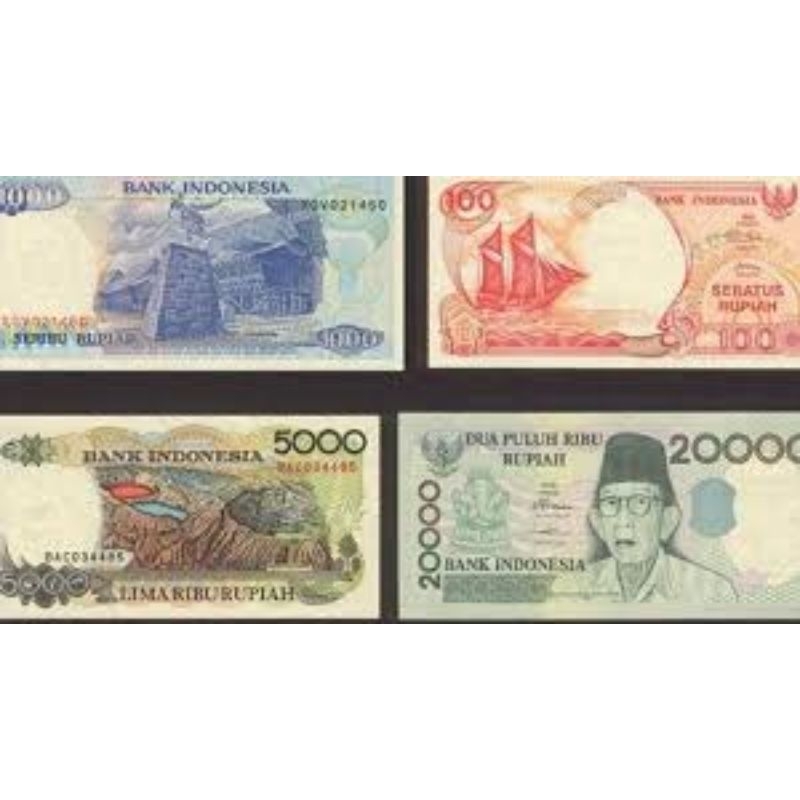 Uang Kertas Kuno Indonesia Jadul - A96