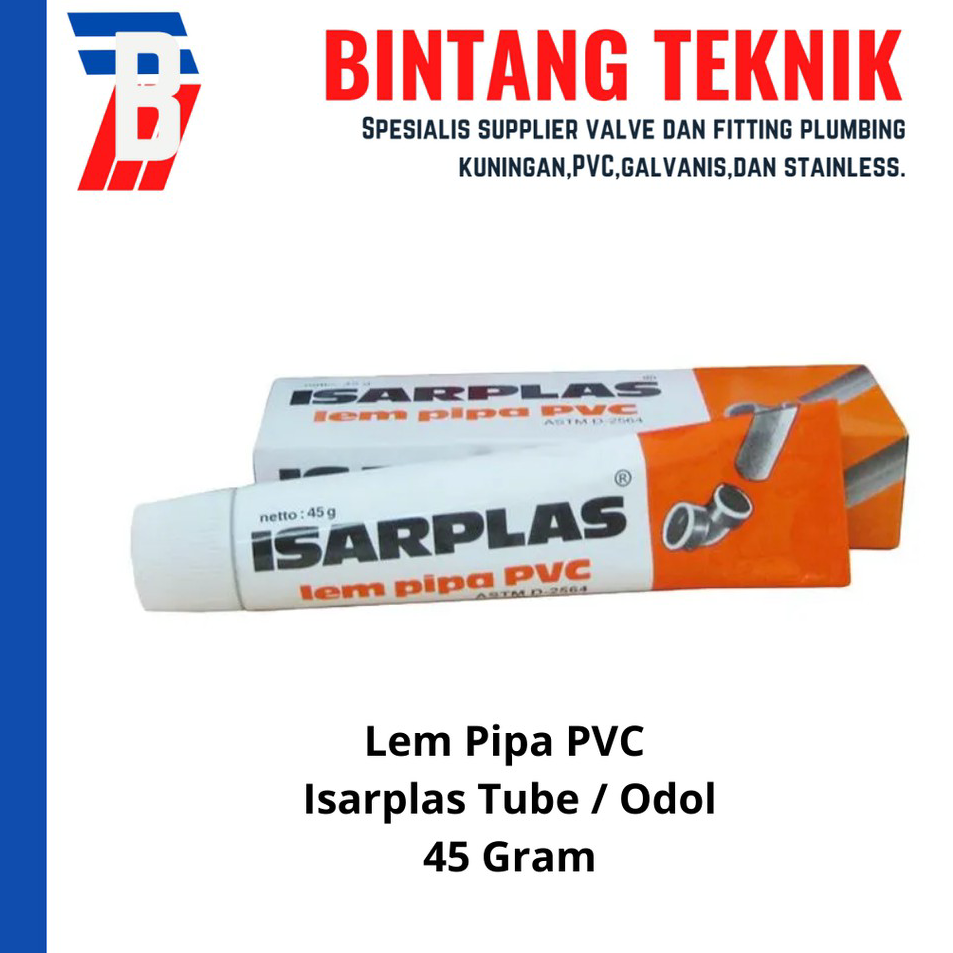 

➚➹✲ Lem PVC Isarplas Odol / Tube 45 Gram