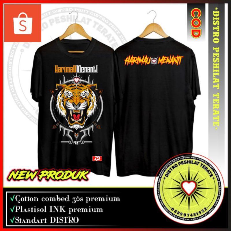 KAOS PSHT HARIMAU MENANTI TERBARU (SH-3)