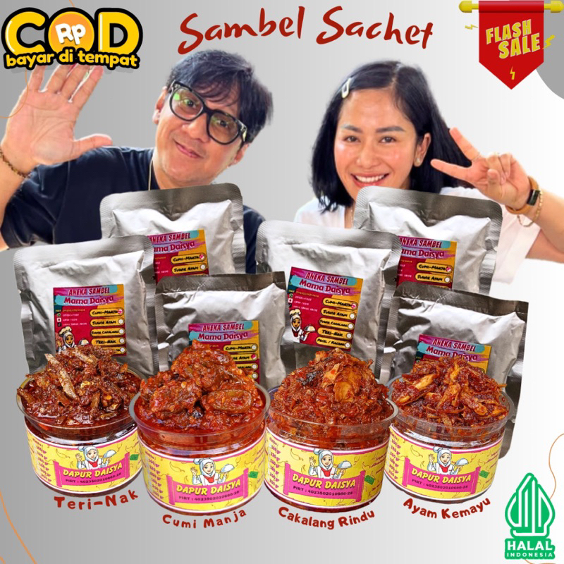 

Sambal sachet isi 25gr