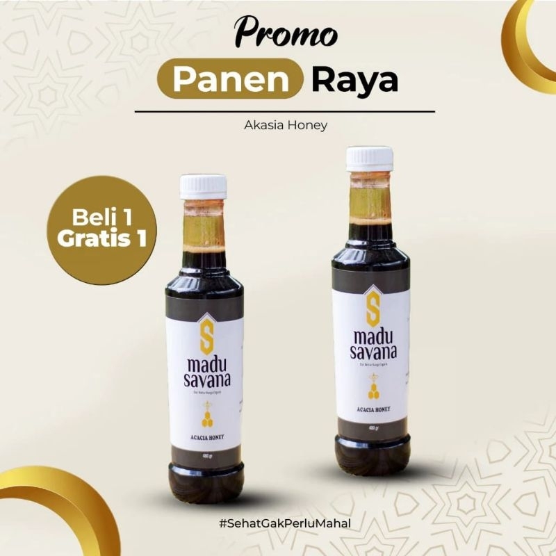 

MADU ASLI NEKTAR AKASIA BELI 1 GRATIS 1 MADU SAVANA