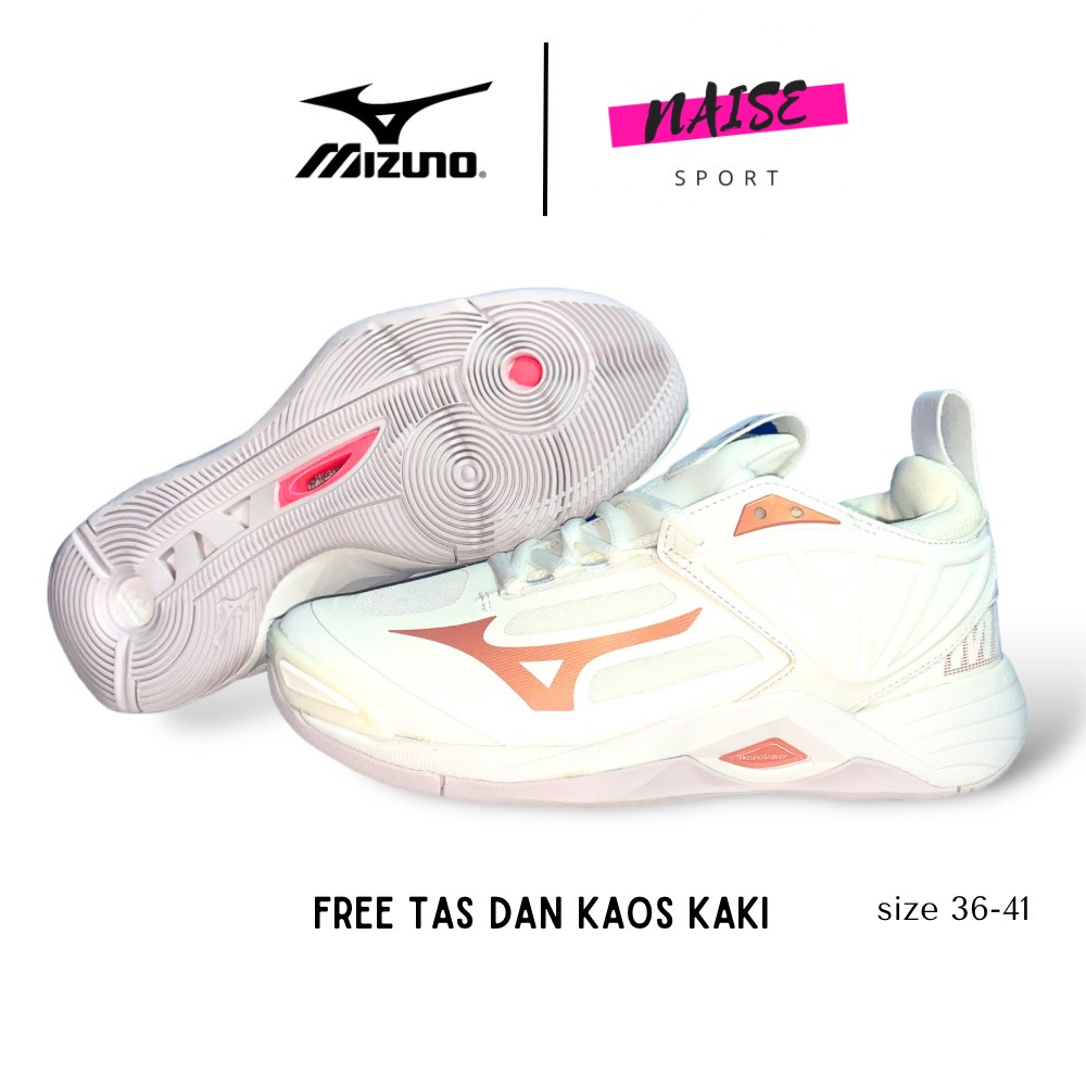 Sepatu Volly Wanita Wave Momentum 2 Sepatu Voli Profesional Terbaru 2023
