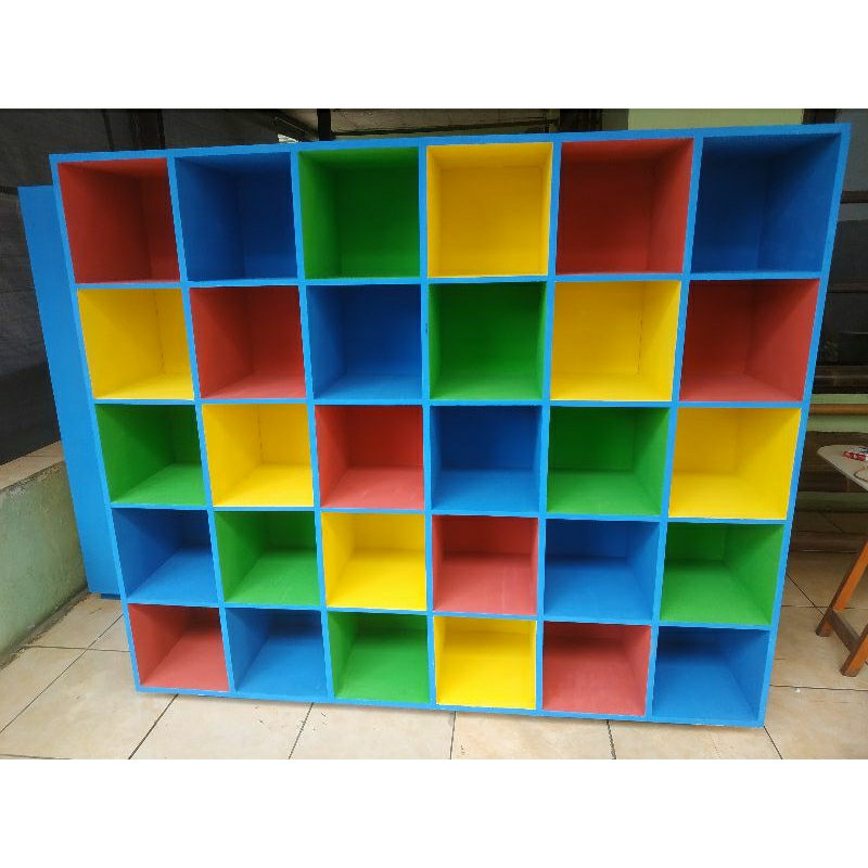 Loker TK / Lemari siswa 30 box