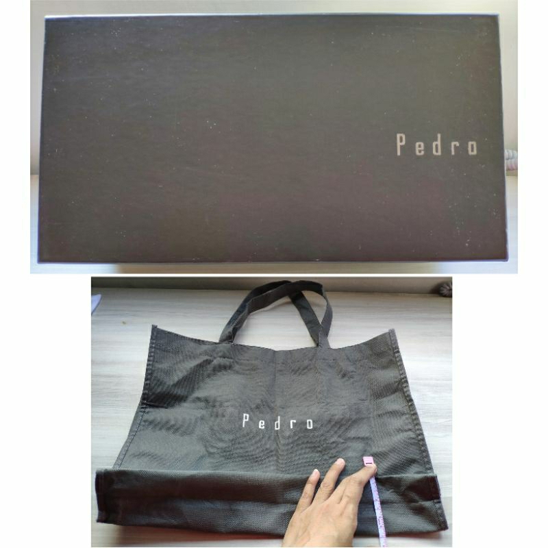 Pedro Box Kotak Tempat Kantong Kantung Bag FullSet Original