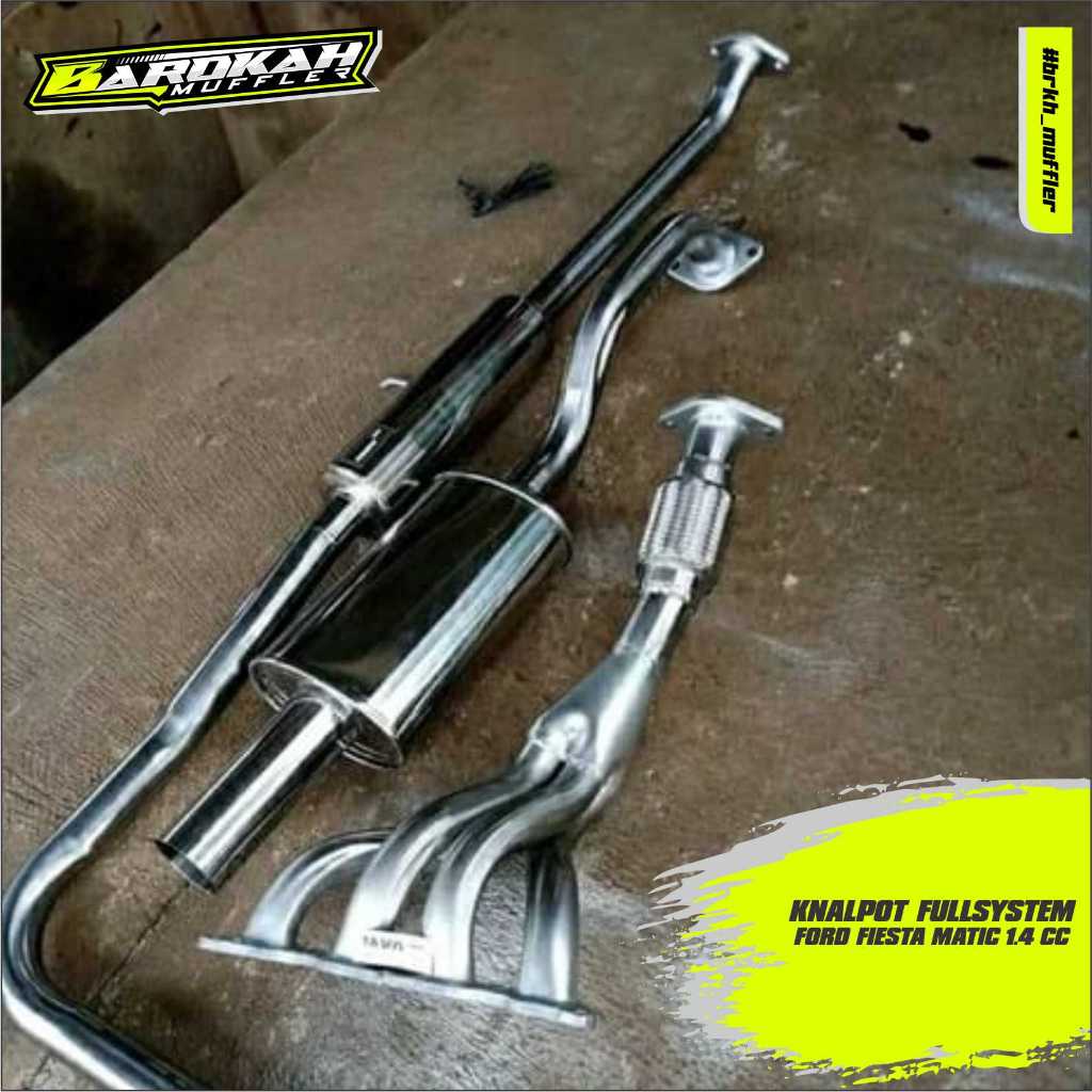 KNALPOT FULLSYSTEM FORD FIESTA 1.4CC