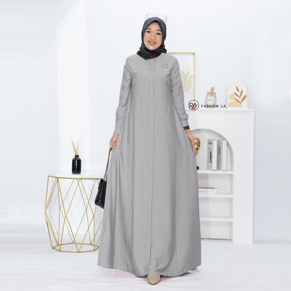 Gamis crinkle linen
