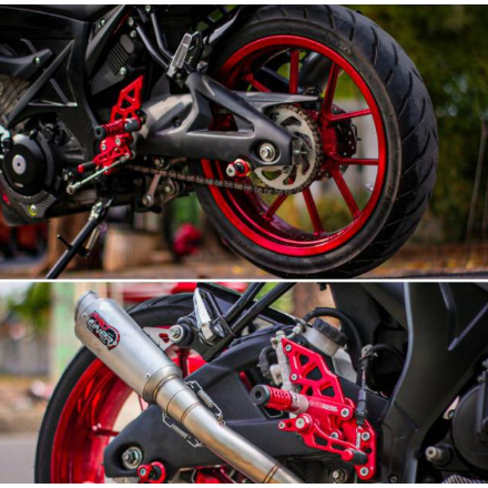 COVER ARM GSX 150 HUGER GSX 150S HUGGER SUZUKI BANDIT ARM GSX 150 R VISOR WINGLET GSX AXIO DELKEVIC