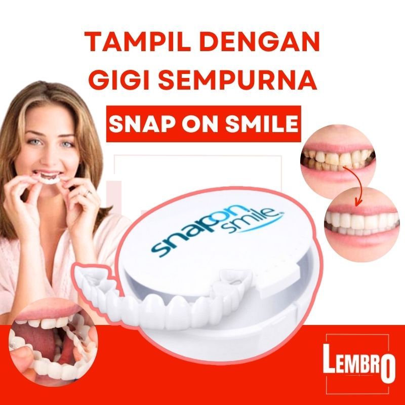 Snap On Smile Veneer Vener Venner Veener Venerr Viner Alat Pemutih Gigi Palsu Instan Silikon teeth w