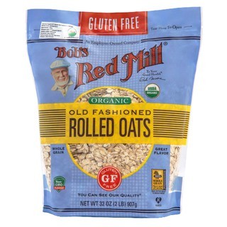

Bob's Red Mill Gluten Free Organic Old Fashioned Rolled Oats 907 gr-Jakut