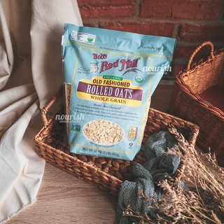 

Bob's Red Mill, Organic Old Fashioned Rolled Oats, 32 oz (907 g)-Jakut