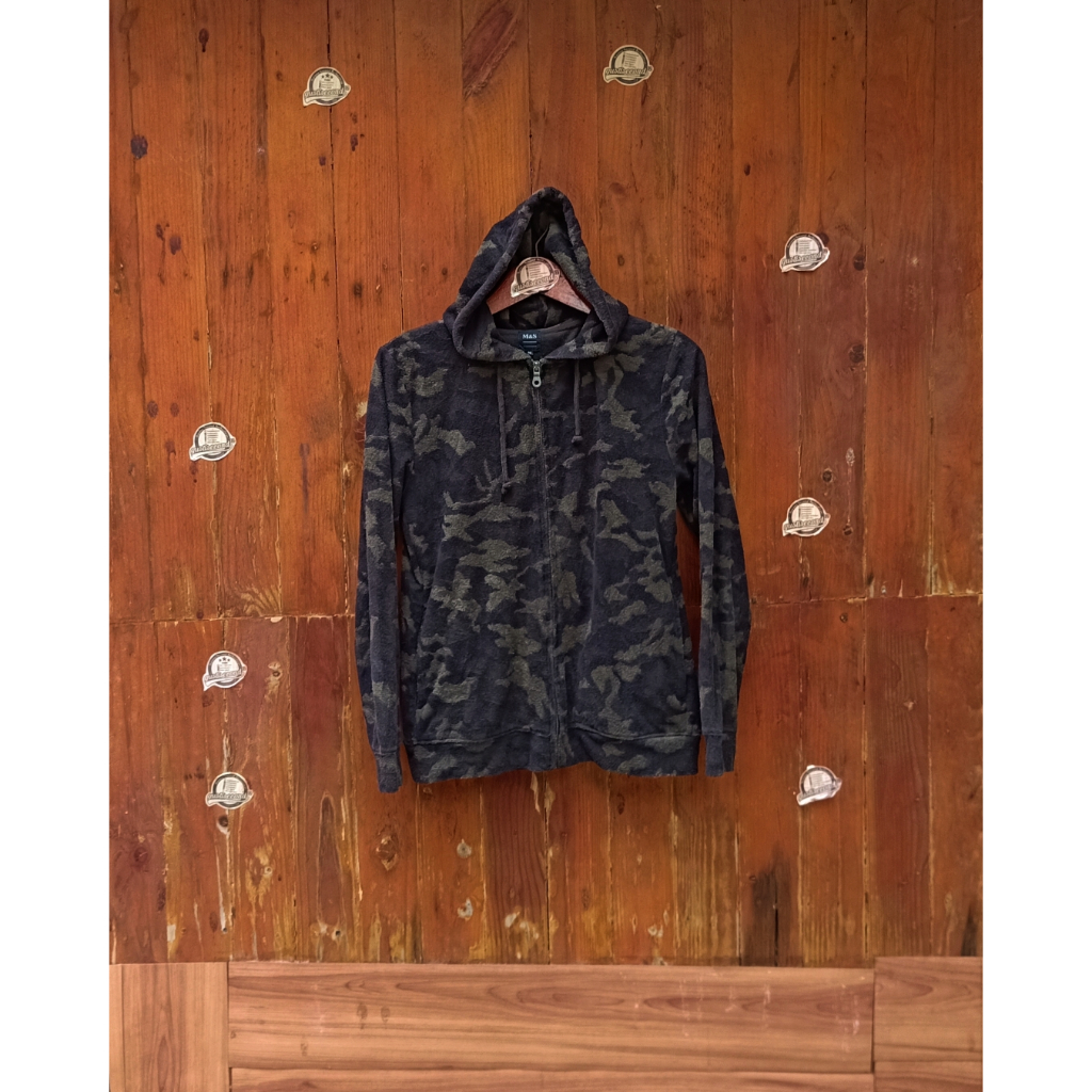 Zip Hoodie Camo M&s original second