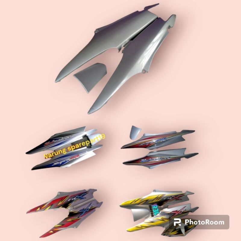 BODY BELAKANG SUPRA FIT NEW FIT X FIT S SILVER