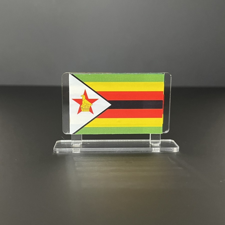 Bendera Meja Negara Zimbabwe Bendera Zimbabwe Timbul MURAH