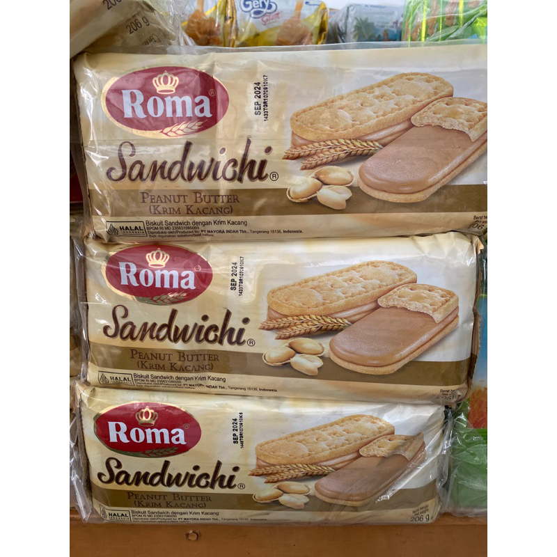 

Roma sandwichi krim kacang