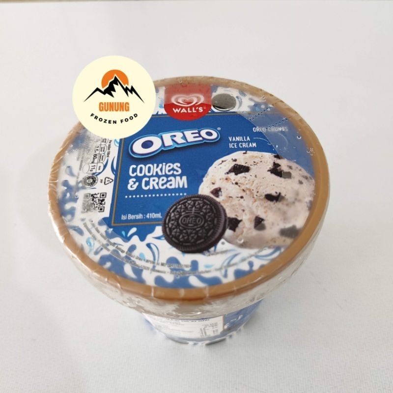 

Wall's Selection Cookies and Cream Oreo 410 ml