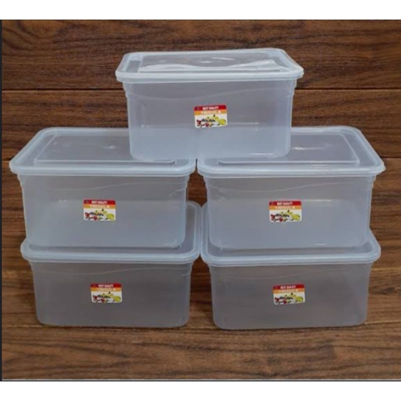 Toples Kotak bening // toples kotak besar 2500 ml // toples serbaguna