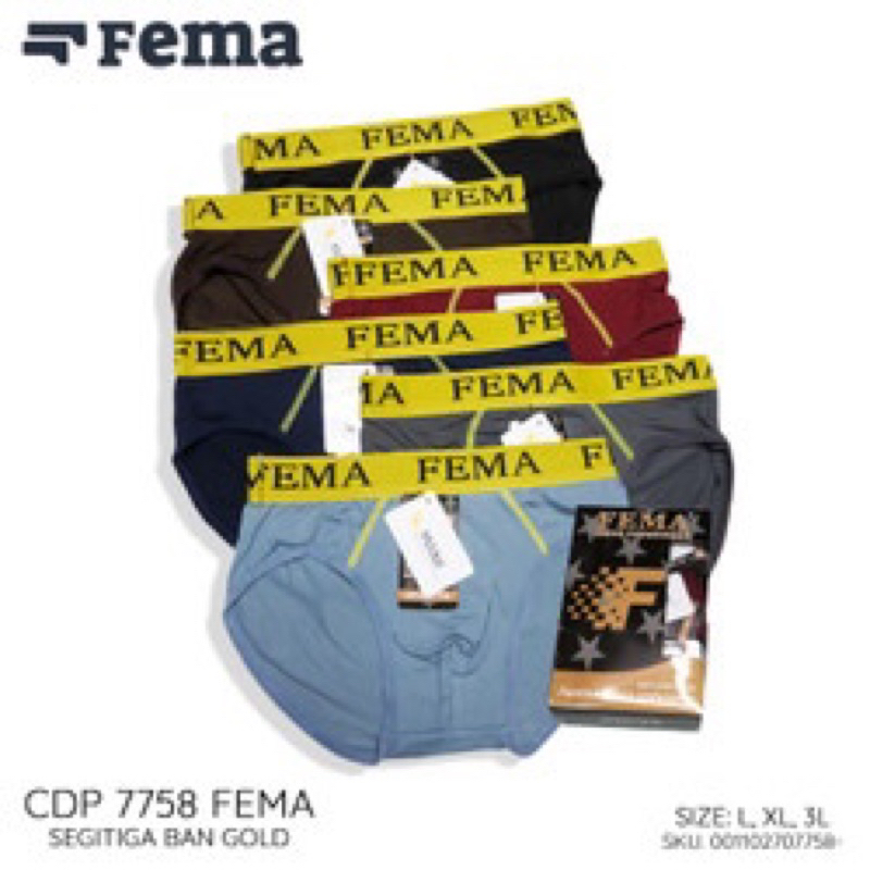 CELANA DALAM BOXER PRIA DEWASA FEMA