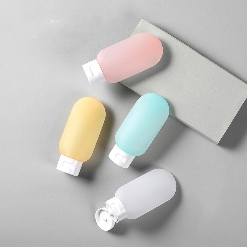 Botol Sabun Travel | Botol Sabun Portable | Pouch Plastik Fliptop
