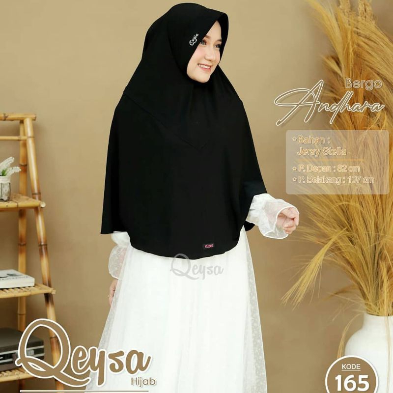 BERGO ANDHARA BY QEYSA HIJAB - Saqiya Muslimah Fashion Store -