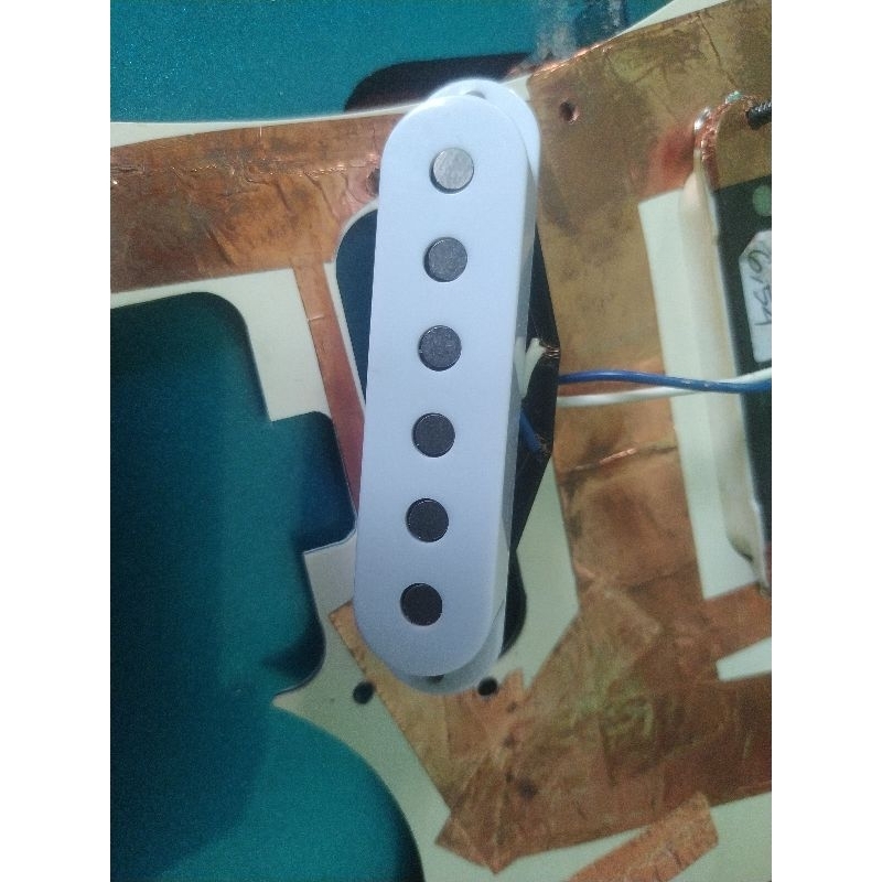 pickup fender american standart ori neck not dimarzio emg seymour