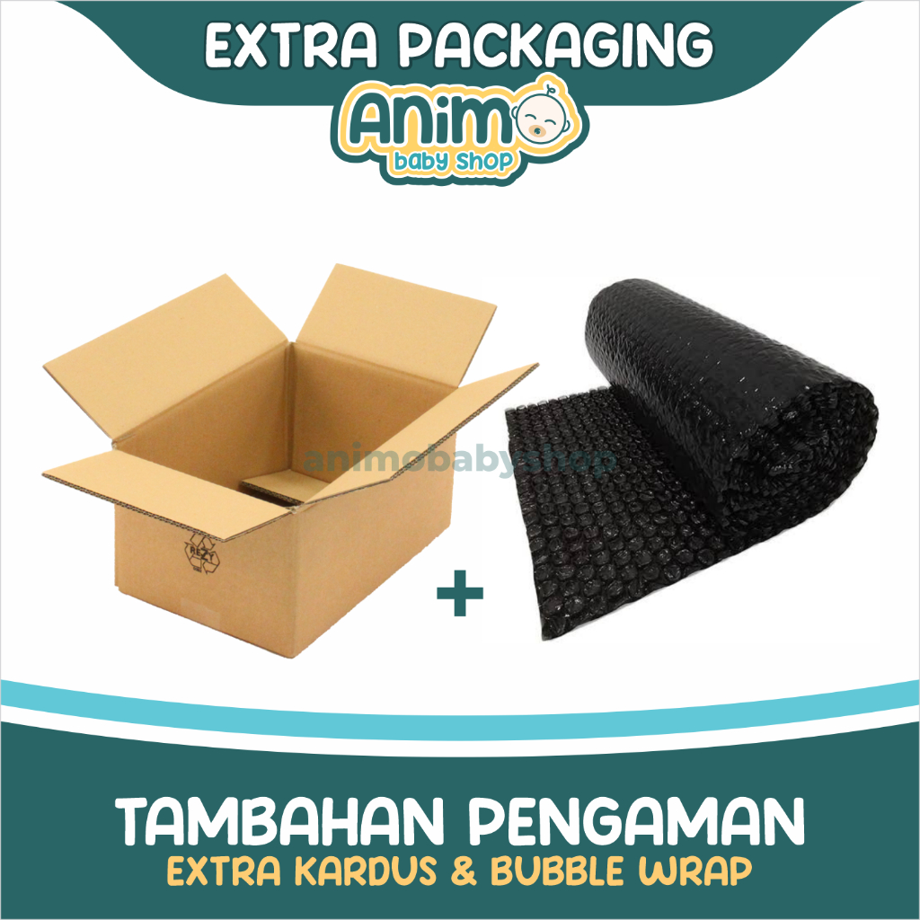 

TAMBAHAN KEAMANAN KEMAS KARDUS + BUBBLE WRAP