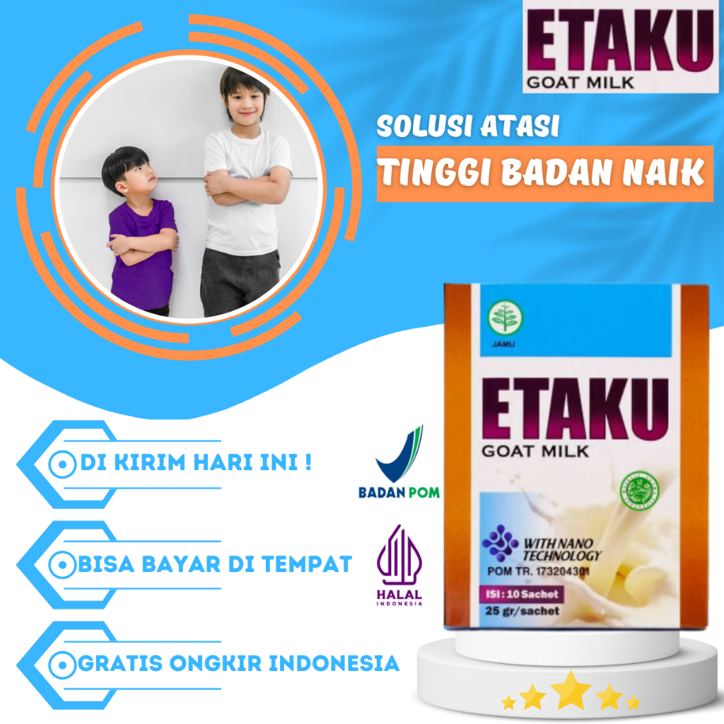 

Susu Peninggi Badan Terlaris / Susu penambah tinggi badan / penambah tinggi badan cepat / suplemen penambah tinggi badan / vitamin penambah tinggi badan / penunjang pertumbuhan / super grow up / peninggi badan / pertumbuhan tulang Susu Etaku