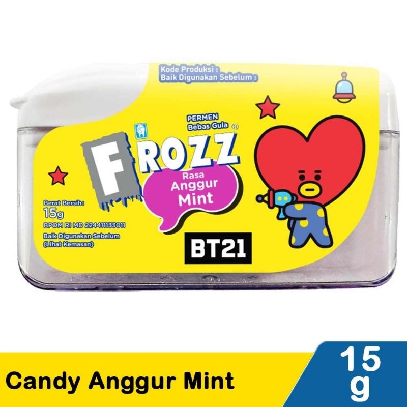 

Frozz Candy Anggur Mint 15G