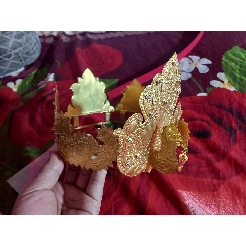 Jamang pontianak//mahkota adat pontianak//aksesoris pengantin