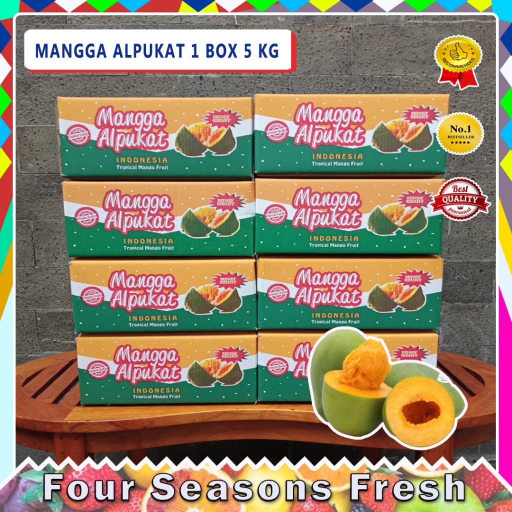 MANGGA ALPUKAT 1 DUS MANIS MASAK POHON ORIGINAL