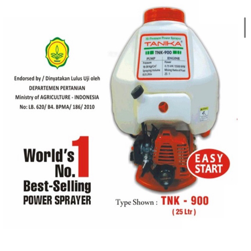 MESIN SEMPROTAN HAMA TANIKA 15LITER HI15 TNK838 20LITER 25LITER TNK-900